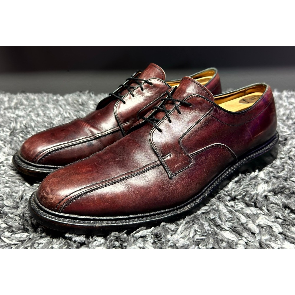 Allen Edmonds Shoes Mens Size 13 B Brown Mahogany Hillcrest Oxford Dress
